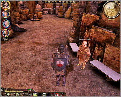 Description: Shapers assistant (M53, 1) will inform that a valuable book has been stolen from the Shaperate and you can promise him to get it back - Dragon Age Origins: Thief in the house of science - Orzammar - Dragon Age: Origins Game Guide