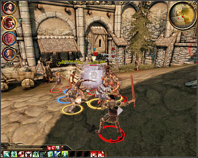 Talk directly to Ignacio instead of collecting a scroll to activate the last mission for the Crows - Dragon Age Origins: Trial of the crows - Denerim - Dragon Age: Origins Game Guide