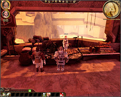 During the conversation with Oskias youll also be presented with a third solution - you can decide to keep the lyrium to yourself and avoid sharing it with Beraht - Dragon Age Origins: Berahts goodwill - Origin story: Dwarf commoner - Dust Town (Prologue) - Dragon Age: Origins Game Guide