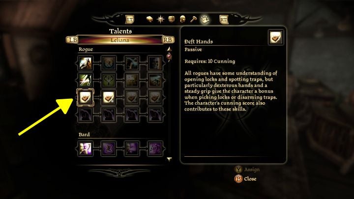 Deft Hands and further talents from this group also allow you to disarm traps - Dragon Age Origins: How does lockpicking work? - FAQ - Dragon Age: Origins Game Guide