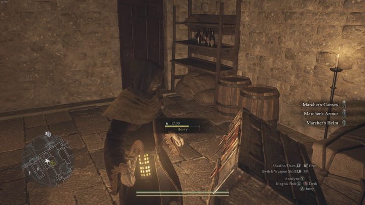 Inside the next room you'll find a chest that contains a full set of palace guard armor - Dragons Dogma 2: How to steal the queens letter? - Quests - Dragons Dogma 2 Guide