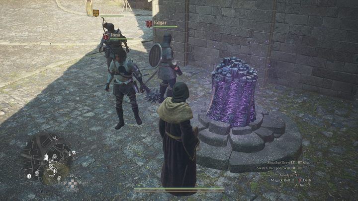 The first of the Portcrystals in the game can be found in the central part of Vernworth - the northern human kingdom's capital - Dragons Dogma 2: All Portcrystals locations - Basics - Dragons Dogma 2 Guide