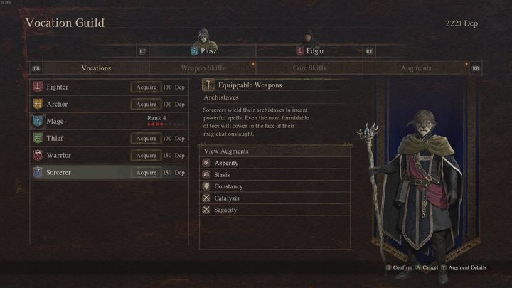 Quite early in the game, you will be able to unlock 2 advanced vocations - Dragons Dogma 2: How to change vocation? - Vocations - Dragons Dogma 2 Guide