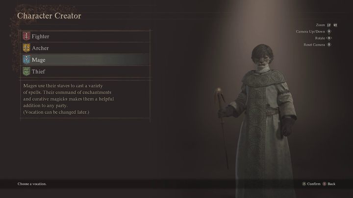 When creating a character in DD2, you will be asked to choose one out of four vocations - Dragons Dogma 2: How to change vocation? - Vocations - Dragons Dogma 2 Guide