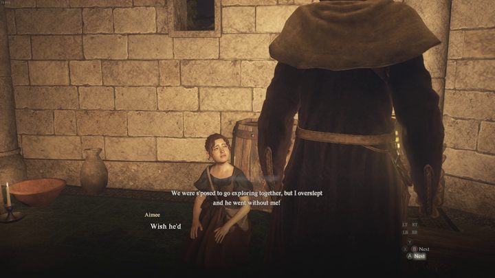To learn more about Malcolm's whereabouts, you need to find a girl named Aimee first - Dragons Dogma 2: Where is the room with books? - Quests - Dragons Dogma 2 Guide