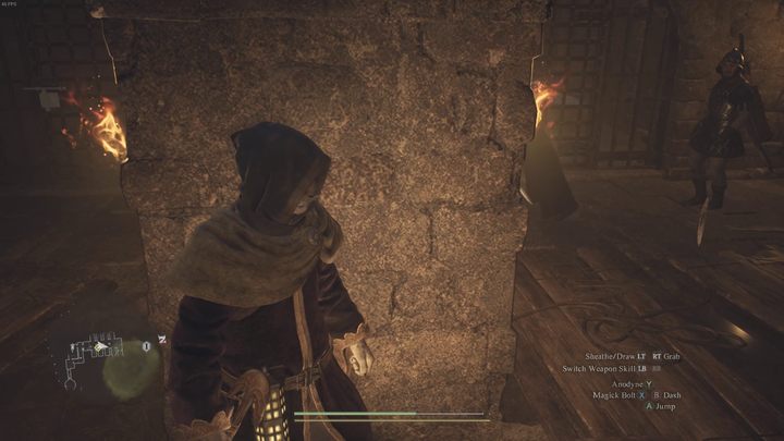 The corridor is guarded by two sentries that patrol the room by walking around it in a circular fashion - Dragons Dogma 2: Where is the room with books? - Quests - Dragons Dogma 2 Guide