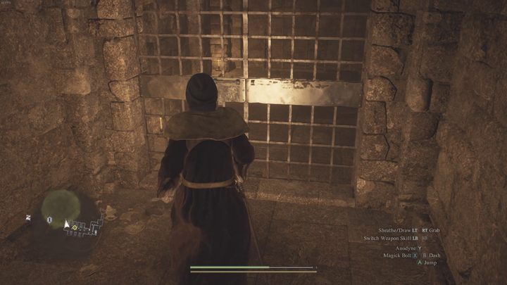After emerging from the corridor, you'll encounter bars that can be opened with the key obtained from the Captain - Dragons Dogma 2: Where is the room with books? - Quests - Dragons Dogma 2 Guide