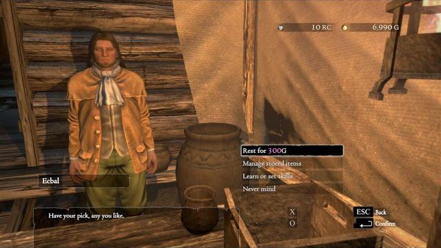 Ecbal - he is the innkeeper in The Encampment - Inns and outposts - Basic information - Dragons Dogma - Game Guide and Walkthrough