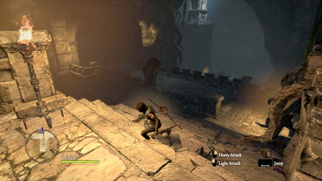This time you will explore closed areas - bridges and cliffs are perfect places to throw your enemy down to its death. - Bitterblack Isle - Dark Arisen DLC - Dragons Dogma - Game Guide and Walkthrough