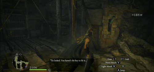 Take the elevator down - simply use the switch - Seeking Salvation - Act II - Dragons Dogma - Game Guide and Walkthrough