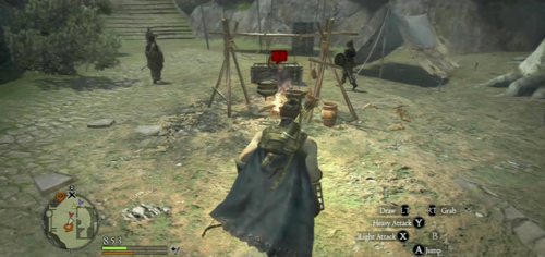 To complete the quest, report back to the leader - he'll give you your reward (a badge) - No Honor Among Thieves - Act II - Dragons Dogma - Game Guide and Walkthrough