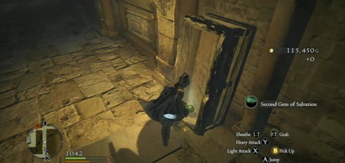 The second one is behind the corner, in the sarcophagus leaning against the wall - Rise of the Fallen - Act II - Dragons Dogma - Game Guide and Walkthrough