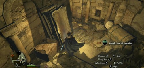 Moving forward, you'll enter a small labyrinth with branches to left and right - Rise of the Fallen - Act II - Dragons Dogma - Game Guide and Walkthrough