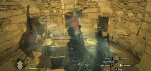 Afterwards, collect the items from the chamber and report back to Ser Maximilian - Rise of the Fallen - Act II - Dragons Dogma - Game Guide and Walkthrough