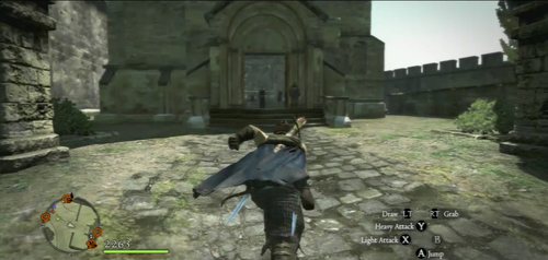 With the tablet, go to the priest Joffrey in Gran Soren's Cathedral - The Dragons Tongue - Act II - Dragons Dogma - Game Guide and Walkthrough