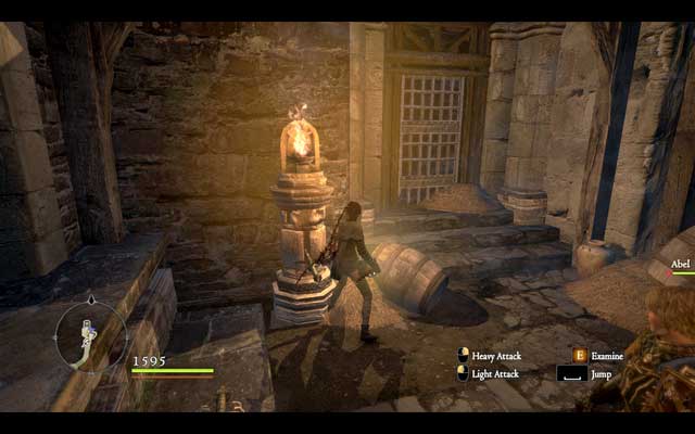 Use the lever on the left to open the door - Corridor of Emptiness - Walkthrough - Dragons Dogma - Game Guide and Walkthrough