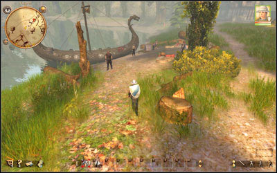 Thorwalians (M1, 4) encamp their little camp in the north of the city - 2. Thorwalians on the Great River - Main quests - Drakensang: Phileassons Secret - Game Guide and Walkthrough