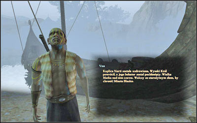 Back on the ship (M2, 1) and go back to Nadoretu where have a conversation once again with Ynu (M1, 5) - 5. Another way to Phileasson - Main quests - Drakensang: Phileassons Secret - Game Guide and Walkthrough