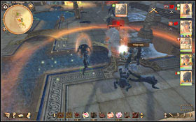 Unfortunately you wont be able to run up to the portal after Phileasson, arrives Nameless Horde (M9, 4) - 6. The Faith of the High King - Main quests - Drakensang: Phileassons Secret - Game Guide and Walkthrough