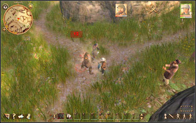 Shortly after reaching the place you will be attacked by two thugs - Z1. Maps trader - Side quests - Drakensang: Phileassons Secret - Game Guide and Walkthrough