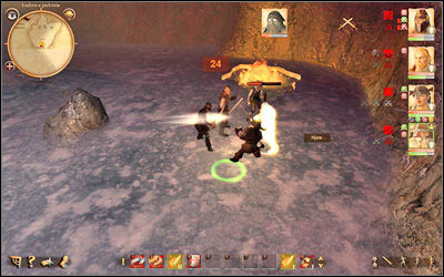 Despite the fact that the spirit is quite powerful, he shouldnt cause you any problem, since youll be able to attack him with all your characters - Z4. Spirit of the murderer - Side quests - Drakensang: Phileassons Secret - Game Guide and Walkthrough