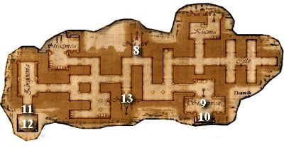 8 - Chapter 6 - M8.1 Castle treasury - Chapter 6 - Drakensang: The Dark Eye - Game Guide and Walkthrough