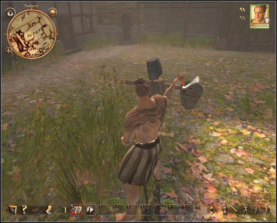 First you have to prove that you can use weapons - Nadoret - for Warriors | Main quests - Main quests - Drakensang: The River of Time Game Guide