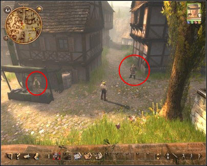 Go near the tailor Marcusi (M3, 18) - Nadoret - p. 1 | Main quests - Main quests - Drakensang: The River of Time Game Guide