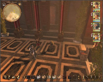 This door leads to the final fight. - Nadoret Castle - p. 2 | Main quests - Main quests - Drakensang: The River of Time Game Guide