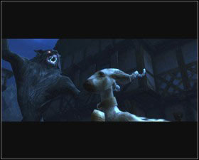 You have to hide behind the crates if you want the ambush to work - Nadoret 2 (After the quest 13. A toll is not enough) - p. 1 | Side quests - Side quests - Drakensang: The River of Time Game Guide