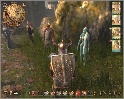 The water nymph and a greedy merchant. - Nadoret 4 (After the quest 33. Hidden harbor) | Side quests - Side quests - Drakensang: The River of Time Game Guide