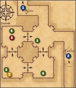 1 - M7 Nadoret - the Thieves Guild - Maps - Drakensang: The River of Time Game Guide