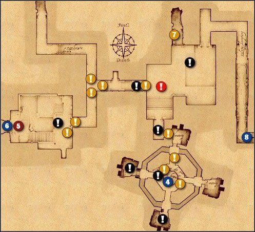 4 - M18 Dwarven tunnels (2nd visit) - Maps - Drakensang: The River of Time Game Guide