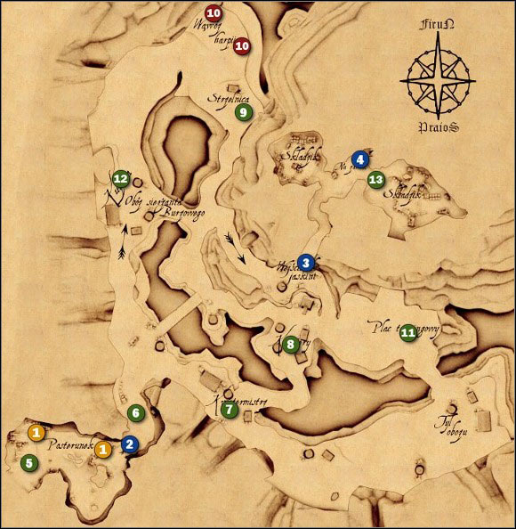 1 - M20 The ravine - Maps - Drakensang: The River of Time Game Guide