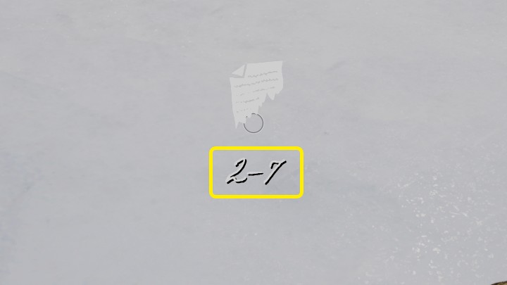 When you find one of the clues and drag it to the inventory bar, two numbers will appear on the screen for a few seconds, separated by a dash - the first number is the position and the second is the corresponding code number - Dread Hunger: Armory - how to get there? - FAQ - Dread Hunger Guide