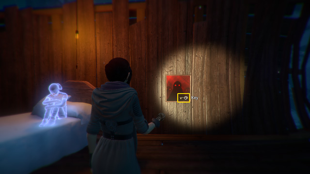 Use torch to light the picture on the wall - Save the third dreaming person - Chapter One - Adrift - Dreamfall: Chapters - Game Guide and Walkthrough