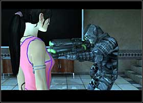 Inside Zoell find dead woman lying on the floor - Dreamfall: Chapter 1 - One - Dreamfall: Game Guide - Dreamfall: The Longest Journey Game Guide