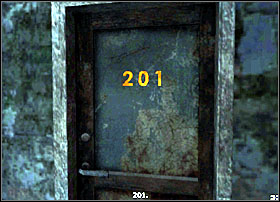 Zoell leave the room and on the hallway she will see the door to the room 201, of course locked - Dreamfall: Chapter 3 - 201 - Dreamfall: Game Guide - Dreamfall: The Longest Journey Game Guide