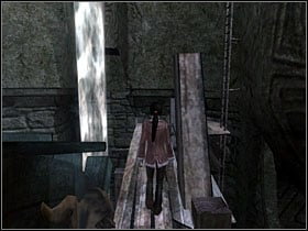 Shell move and suddenly old planks will break up - Dreamfall: Chapter 4 - Winter - Dreamfall: Game Guide - Dreamfall: The Longest Journey Game Guide