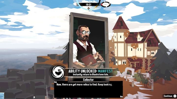 As you progress in the main storyline, you need to find the Music Box artifact in the Gale Cliffs region - this is part of the Pursuit called The Collector - Dredge: Is there a fast travel? - FAQ - Dredge Guide