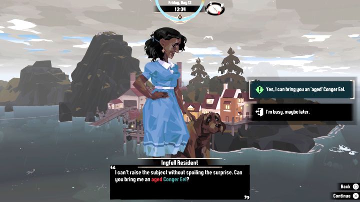 Catching at least 1 Conger Eel is related to a Pursuit called Best Before - Dredge: Where to catch Conger Eel? - FAQ - Dredge Guide