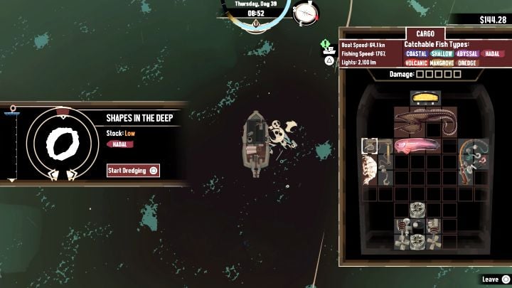 You can now sail through the central part of Stellar Basin and visit Hadal locations to - Dredge: How to get a Hadal rod? - FAQ - Dredge Guide