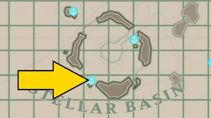 Starlight Pontoon in the Sellar Basin area - Dredge: Where to get Refined Metal? - FAQ - Dredge Guide
