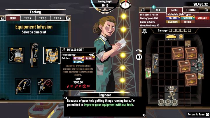 3 - Dredge The Iron Rig: What does the message You dont have the right equipment mean? - FAQ - Dredge Guide