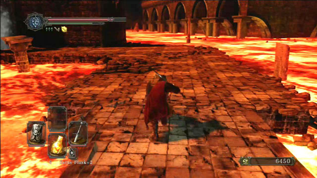 Go through the mist. - Iron Keep - the road to the King - Walkthrough - Dark Souls II - Game Guide and Walkthrough