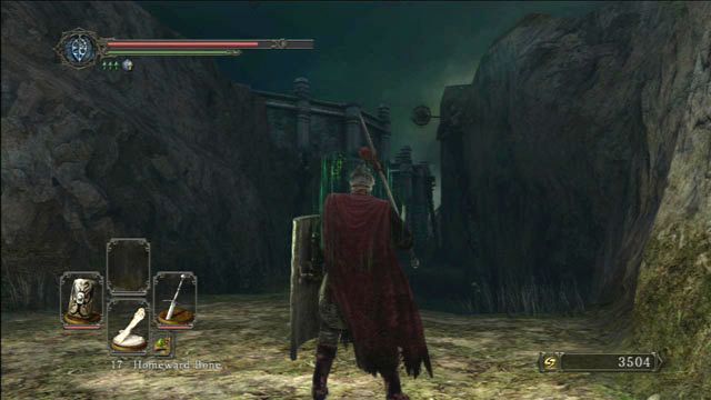 Watch out for enemies on the columns - Huntsmans Copse - the way to Undead Purgatory - Walkthrough - Dark Souls II - Game Guide and Walkthrough