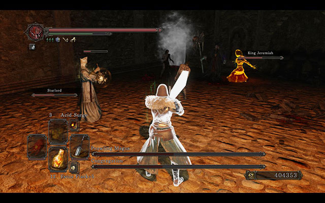 Mage and Cleric still alive - Prowling Magus and Congregation - How to defeat a boss - Dark Souls II - Game Guide and Walkthrough