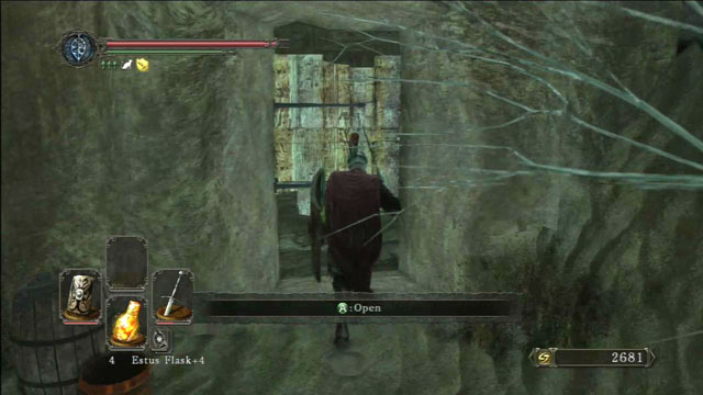 Open the broken door - Brightstone Cove Of Tseldora - Queens Lair - Walkthrough - Dark Souls II - Game Guide and Walkthrough