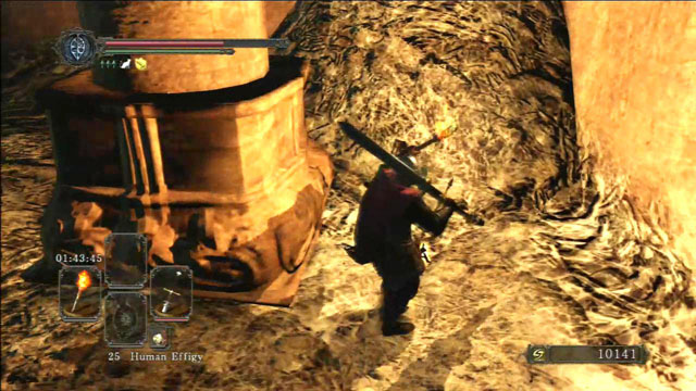 Use the mark to call for help - Brightstone Cove Of Tseldora - Queens Lair - Walkthrough - Dark Souls II - Game Guide and Walkthrough