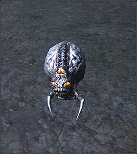 This little ugly creatures are Octabrains in larval stage - Common enemies - Listings - Duke Nukem Forever - Game Guide and Walkthrough